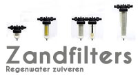 Zandfilter regenwater zuiveren